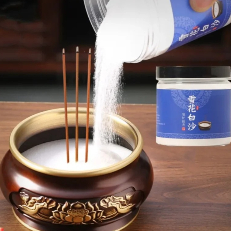 Smokeless Incense Stick - 500g Pasir Putih untuk Pembakar Dupa,