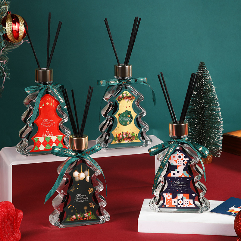 Home Fragrance Set Gift - 200ml Set Diffuser Aromaterapi Pohon Natal