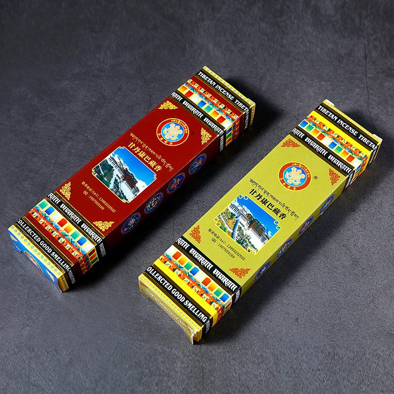 Smokeless Incense Stick - Gandan Kangba stik dupa Tibet, stik