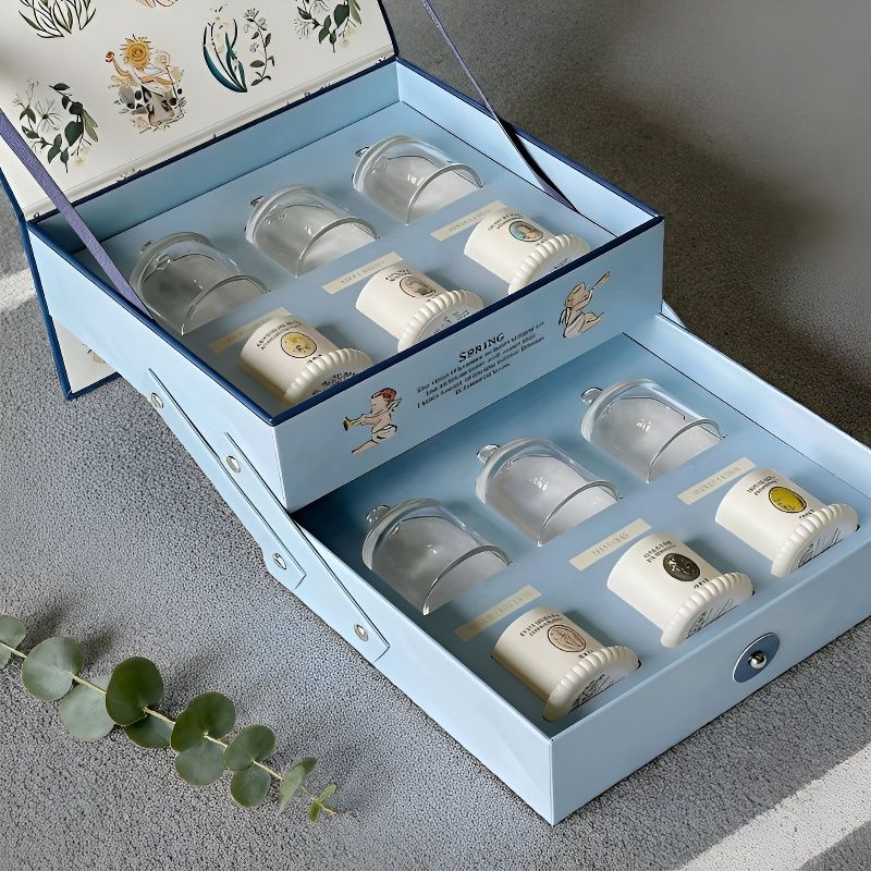 Home Fragrance Set Gift - Set hadiah lilin wangi aroma minyak