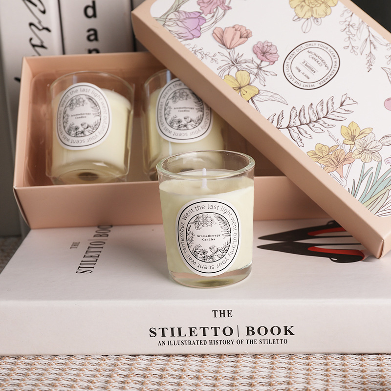 Kotak hadiah lilin wangi, tiga - Home Fragrance Set Gift ulasan dan harga