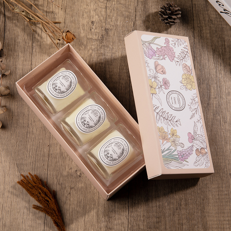 Kotak hadiah lilin wangi, tiga - Home Fragrance Set Gift ulasan dan harga