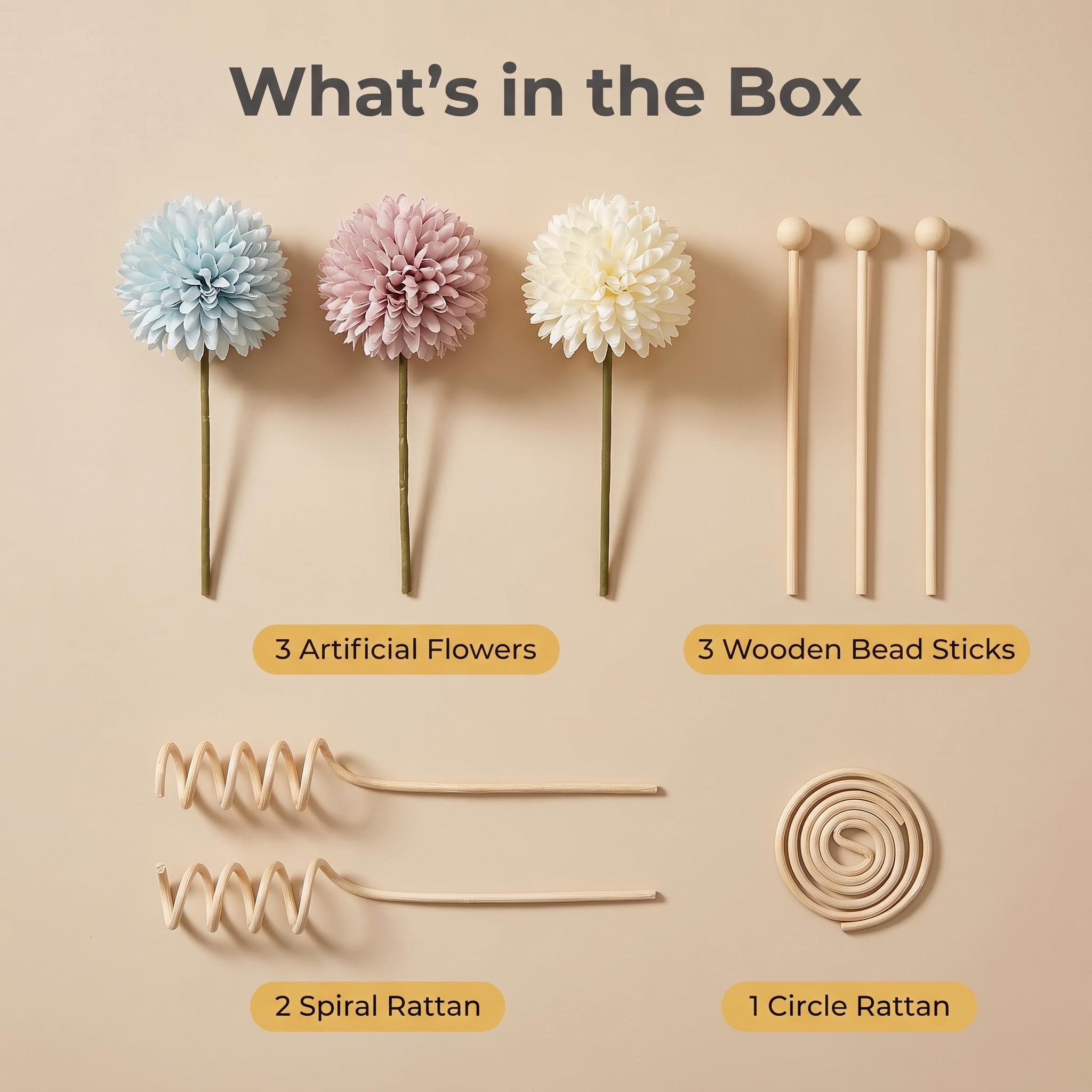 Set stik diffuser DIY, diffuse - Reed Diffuser Set ulasan dan harga
