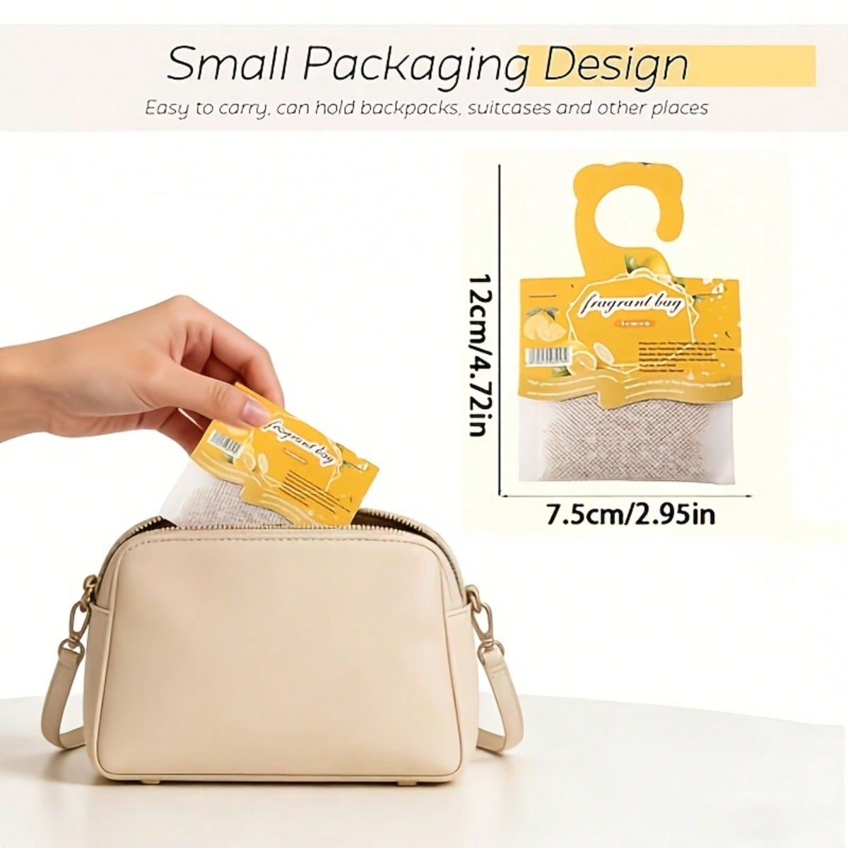 Kantong Pewangi Lemon Gantung, - Home Fragrance Products ulasan dan harga