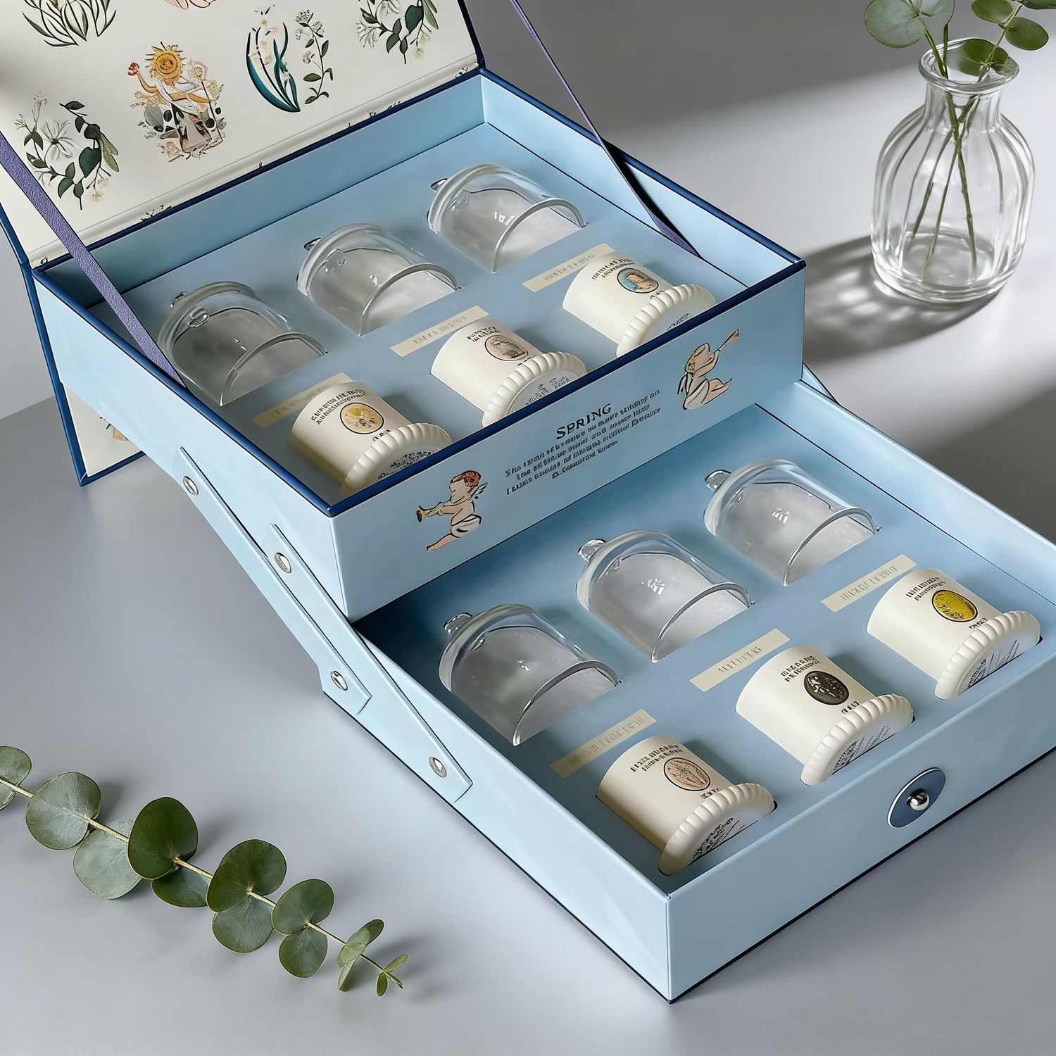 Set hadiah lilin wangi aroma m - Home Fragrance Set Gift ulasan dan harga