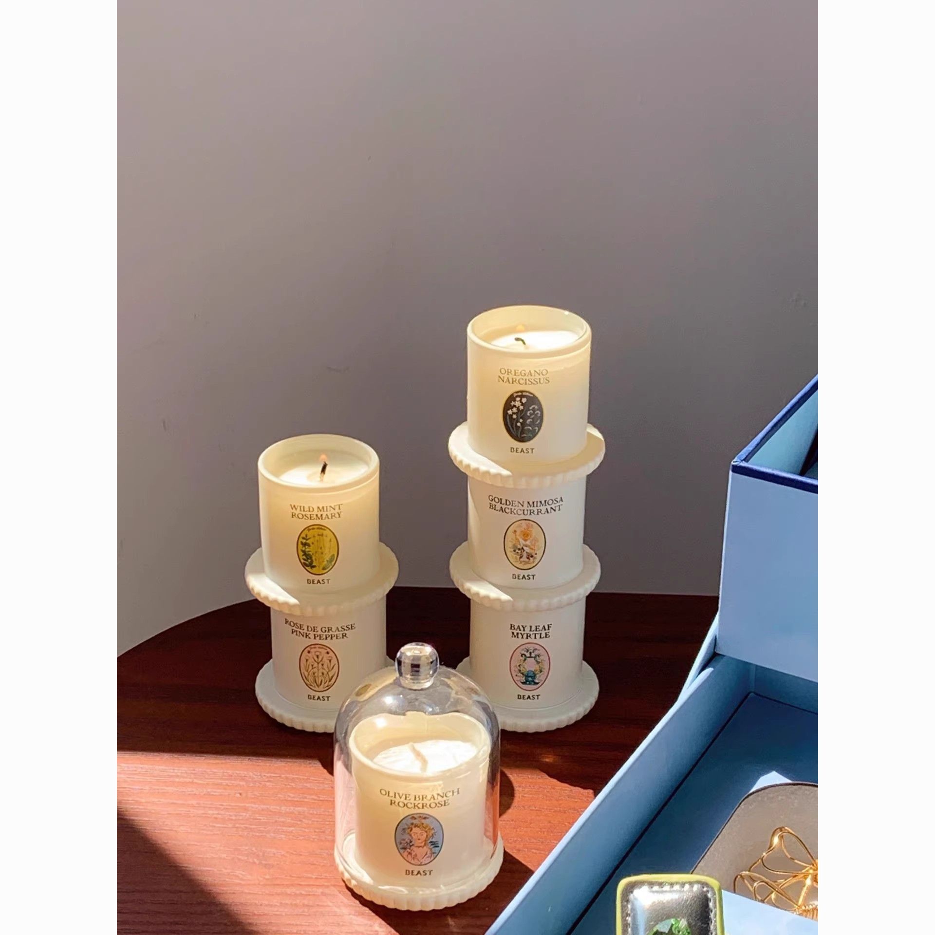 Set hadiah lilin wangi aroma m - Home Fragrance Set Gift ulasan dan harga